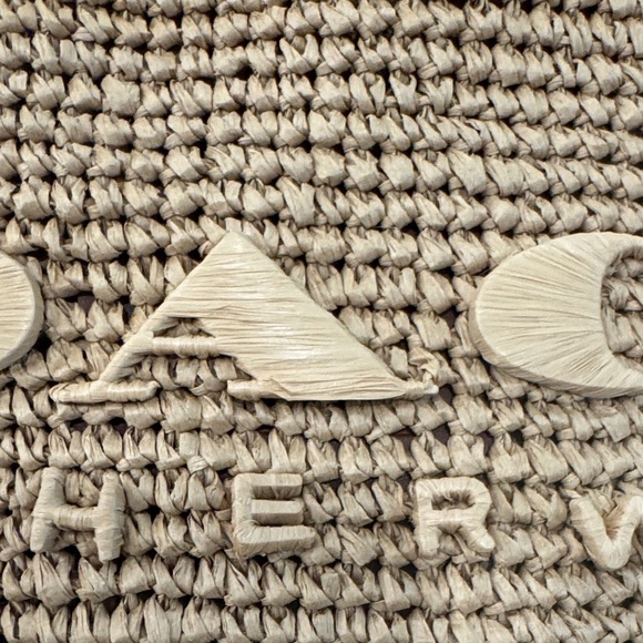 Coach Natural Woven Shoulder Bag - Picture 6 of 8